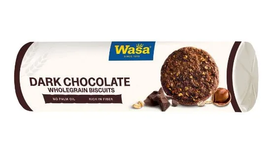 WASA täisteravilja küpsised tumeda šokolaadiga 230g