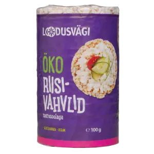 Loodusvägi Riisivahvlid 100g meresoolaga
