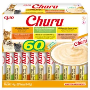 Inaba Churu Multipakk Kana kreem maiustus kassidele 60x14g