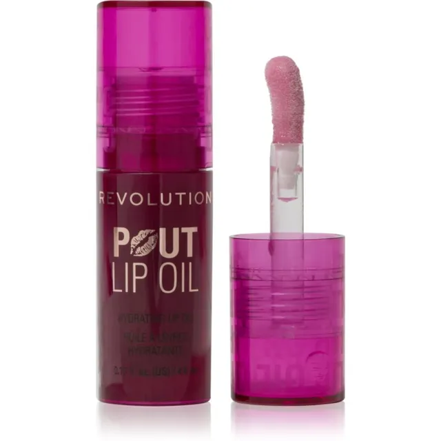 Revolution Pout Lip Huuleõli niisutava toimega varjund Bitten Cherry 4.6 ml