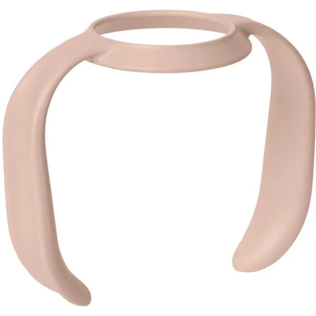 BIBS Baby Glass Bottle Handle pudelisang Blush 1 tk