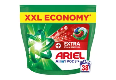 Pesukapslid ARIEL Extra+ 38pk
