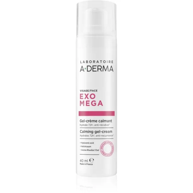 A-Derma Exomega Calming Gel-Cream niisutav ja rahustav geelkreem 40 ml
