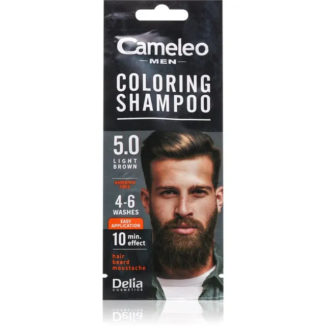 Delia Cosmetics Cameleo Coloring Shampoo Toniseeriv šampoon juustele meestele 15 ml