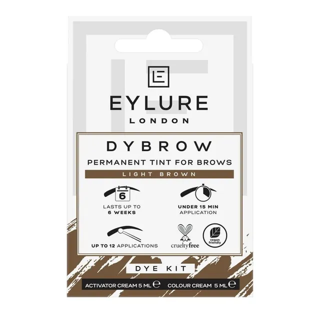 EYLURE Dybrow Permanent Tint For Brows Light Brown komplekt