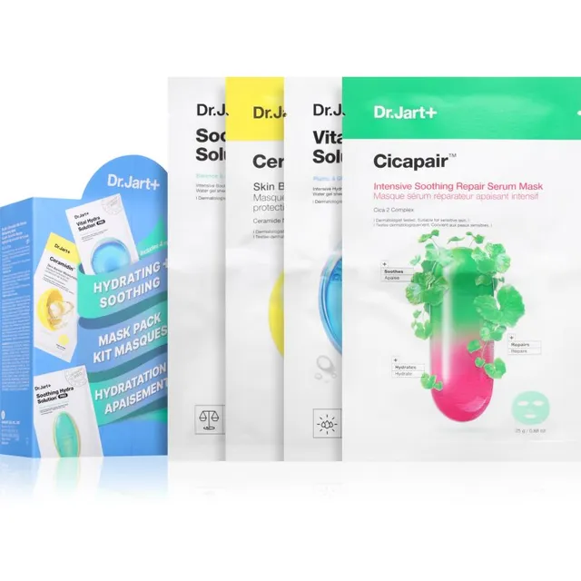 Dr. Jart+ Hydrating & Soothing Mask Kit Kinkekomplekt
