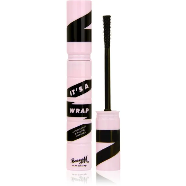 Barry M It's A Wrap Volüümi lisav ja tugevdav ripsmetušš varjund Black 8 g