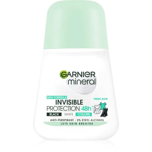 Garnier Mineral Invisible Rulldeodorant-antiperspirant 50 ml