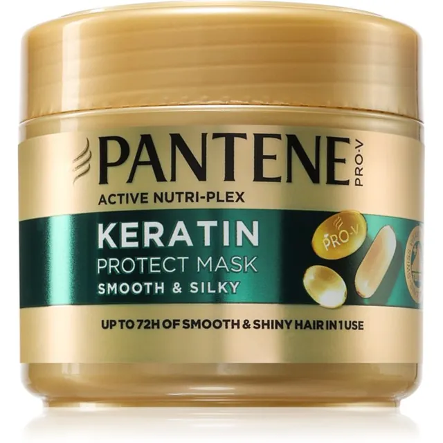Pantene Pro-V Active Nutri Plex Smooth & Silky Mask säravate ja pehmete juuste jaoks 300 ml
