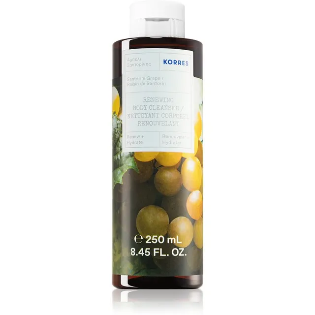 Korres Santorini Grape Elustav dušigeel 250 ml