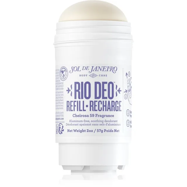 Sol de Janeiro Rio Deo Aluminium-Free Deodorant Cheirosa 59 Alumiiniumivaba deodorandipulk täitepakend 57 ml