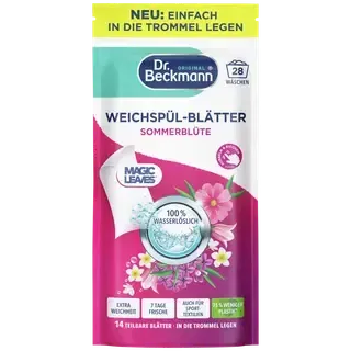 Dr.Beckmann pesupehmendaja lehed Summer Blossom 28tk