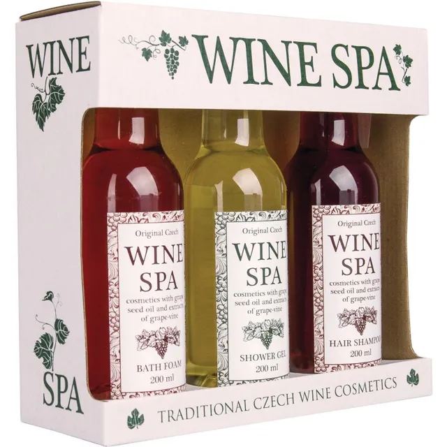 Bohemia Gifts Wine Spa Kinkekomplekt naistele