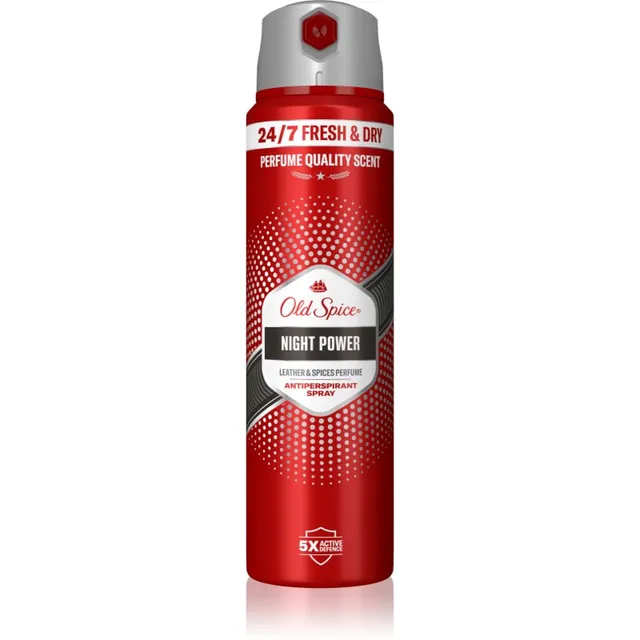 Old Spice Night Power Pihustatav antiprespirant meestele 150 ml