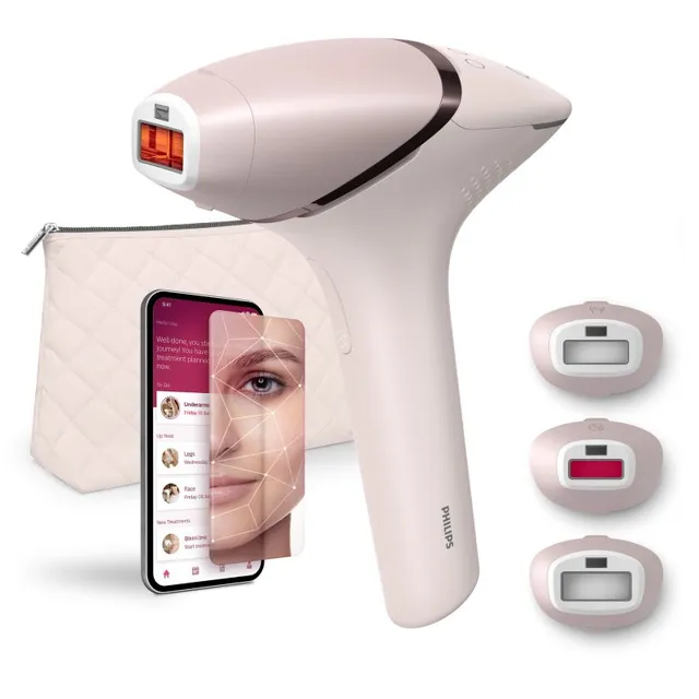 Philips Lumea IPL 9900 SkinAI BRI953/02 IPL epilaator kehale, näole, bikiinipiirkonnale ja kaenlaalustele 1 tk