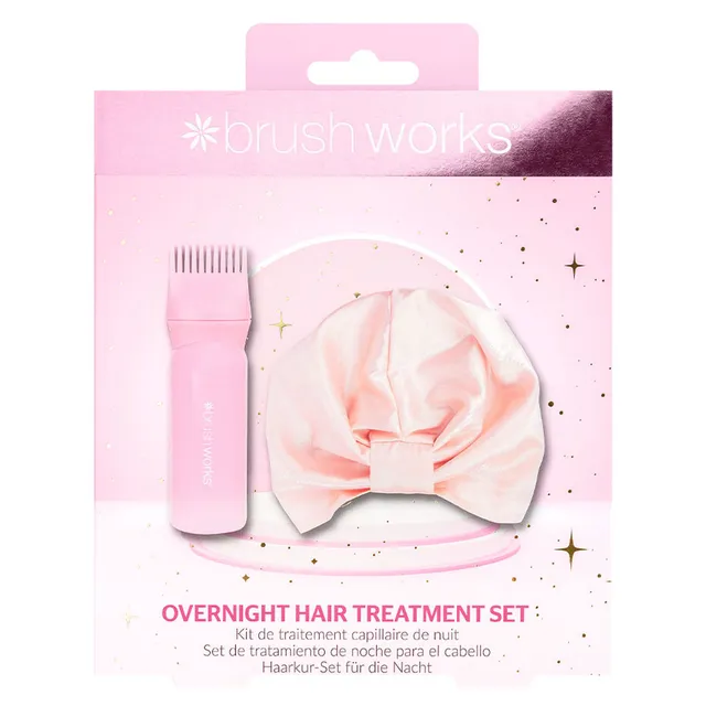 BRUSHWORKS Overnight Hair Treatment komplekt