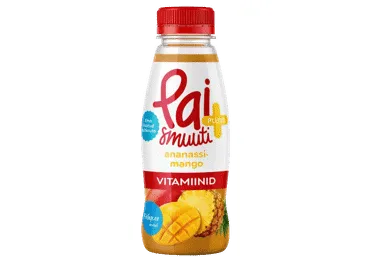 Ananassi-mango smuuti B vit. PAI 250ml