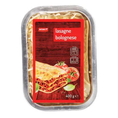 Lasanje Bolognese kastmega Rimi, 400g