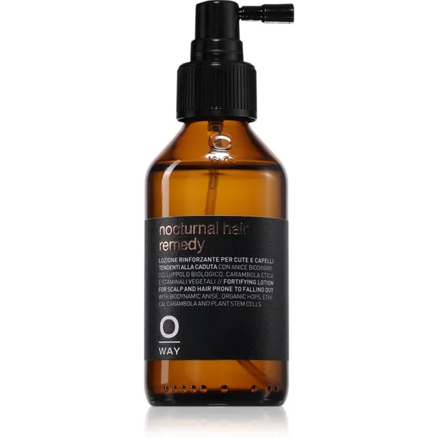 Oway Men Haircare Nocturnal Hair Remedy Tugevdav hooldus juuste väljalangemise vastu meestele 100 ml
