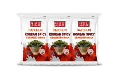 Merevet.snäkk DAE CHUN GIMgochujang 3x4g