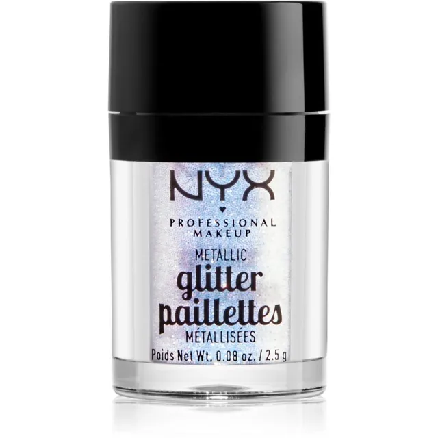NYX Professional Makeup Glitter Goals Metalliksädelus näole ja kehale varjund 05 Lumi-lite 2.5 g