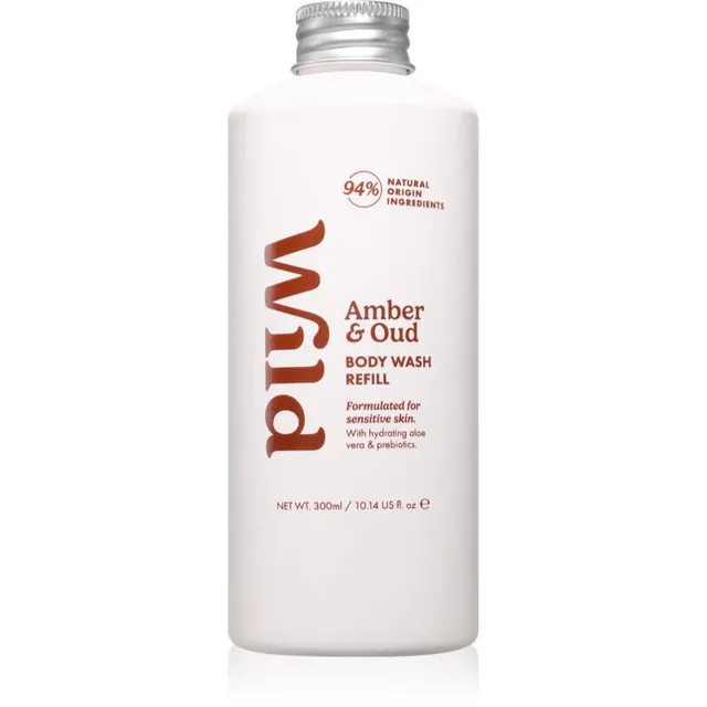 Wild Amber & Oud Refill Dušigeel täitepakend 300 ml