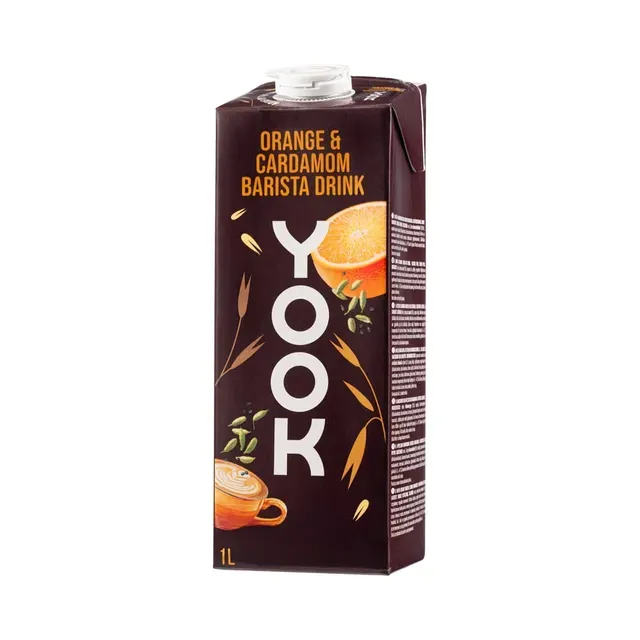 Kaerajook Barista apelsin-kardemon laktoosivaba, YOOK, 1 l