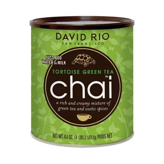 David Rio Chai Tortoise Green Tea suur purk 1,814kg