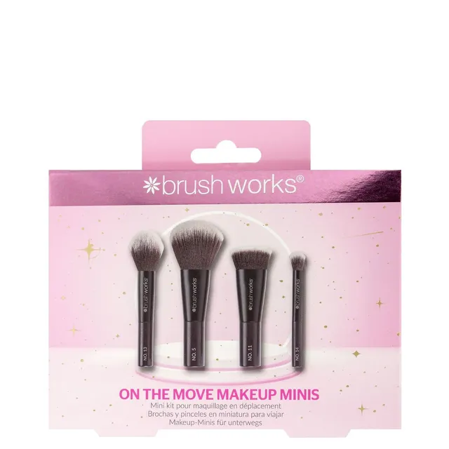BRUSHWORKS On The Move Makeup Minis komplekt