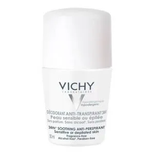 Vichy antiperspirant roll-on tundlikule nahale, lõhnatu, 50 ml