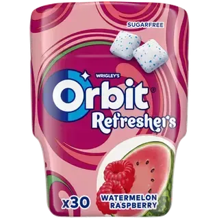 Närimiskumm Refreshers arbuusi-vaarika, ORBIT, 67g