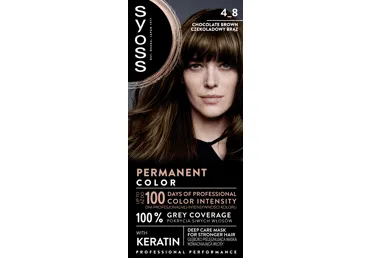Püsivärv SYOSS  4-8 pruun šokolaad