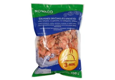 Külm.krevetid keedetud koorega, 700g