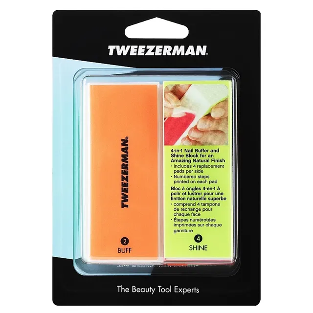 TWEEZERMAN Neon 4-in- File & Smooth & Shine Block