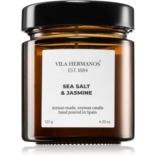 Vila Hermanos Apothecary Sea Salt & Jasmine lõhnaküünal 120 g