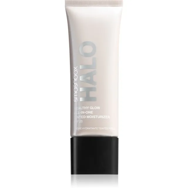 Smashbox Halo Healthy Glow All-in-One Tinted Moisturizer SPF 25 Toonitud kirgastava efektiga niisutuskreem SPF 25 varjund Light Medium 40 ml