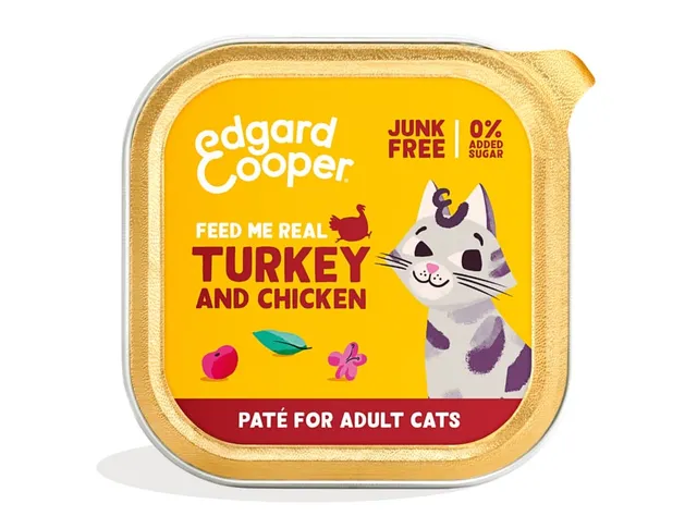 Edgard Cooper kassipasteet, kalkun/kana, 85 g