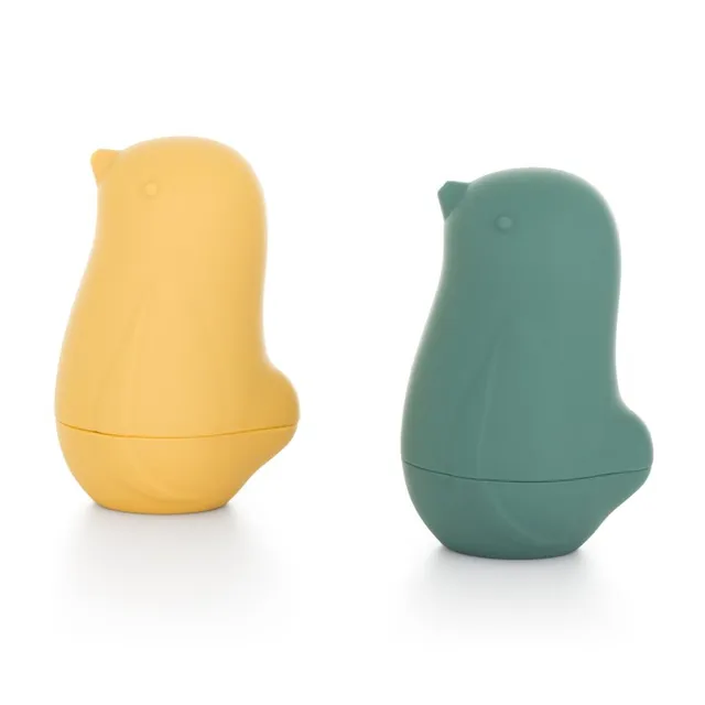 Petite&Mars Love Birds veemänguasi 6 m+ Ochre Green 2 tk