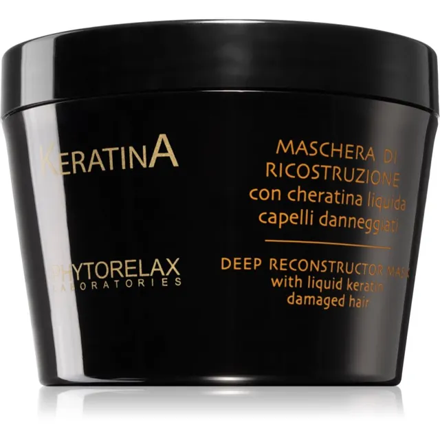 Phytorelax Laboratories Keratina Keratiinimask kahjustatud juuste raviks 250 ml