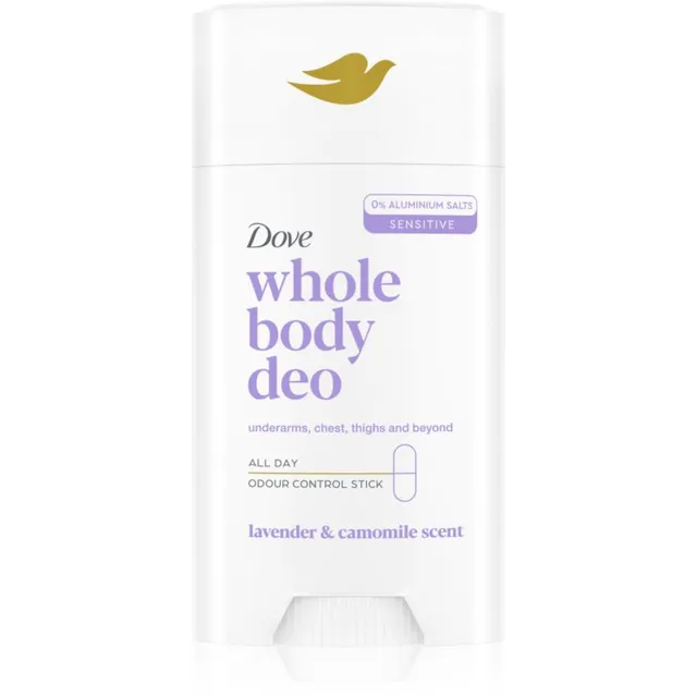 Dove Lavender & Chamomile Pulkdeodorant kehale 75 ml