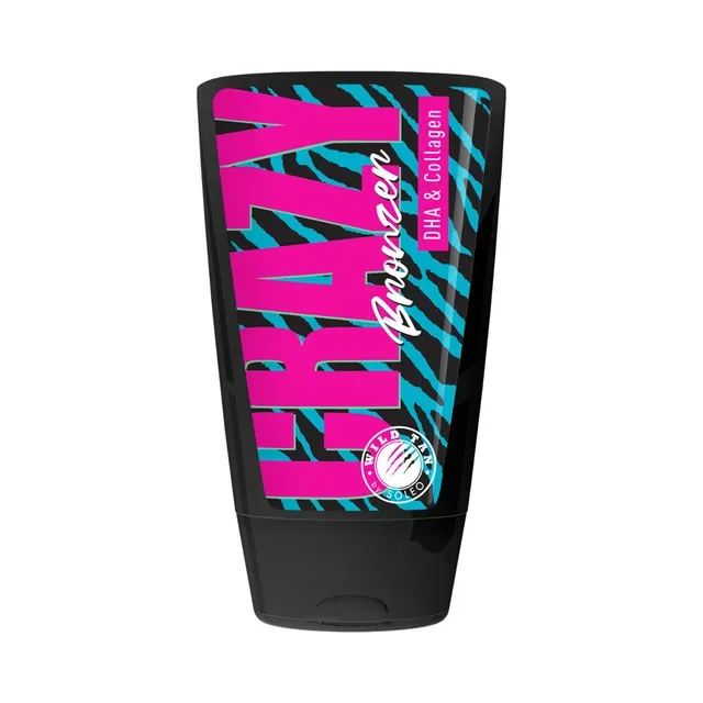 Solaariumikreem Crazy Bronzer DHA ja kollageeniga, WILD TAN, 125ml