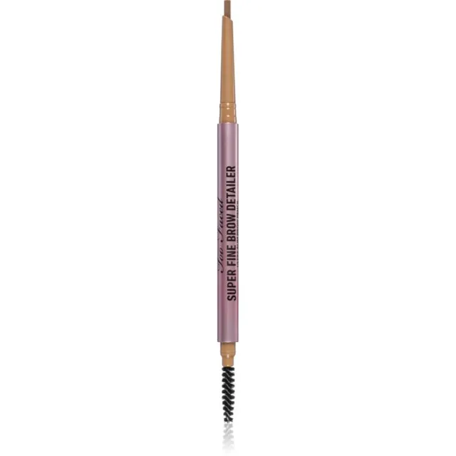 Too Faced Super Fine Brow Detailer Eyebrow Pencil Kauakestev kulmupliiats varjund Natural Blonde 0.08 g