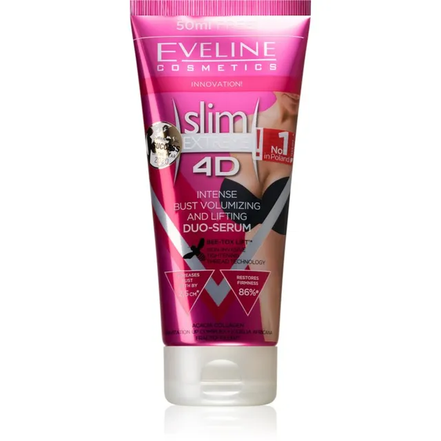 Eveline Cosmetics Slim Extreme Intensiivne rindu pinguldav seerum 200 ml