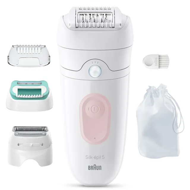 Braun Silk-épil 5 5-050 Epilaator märjaks ja kuivaks raseerimiseks 1 tk