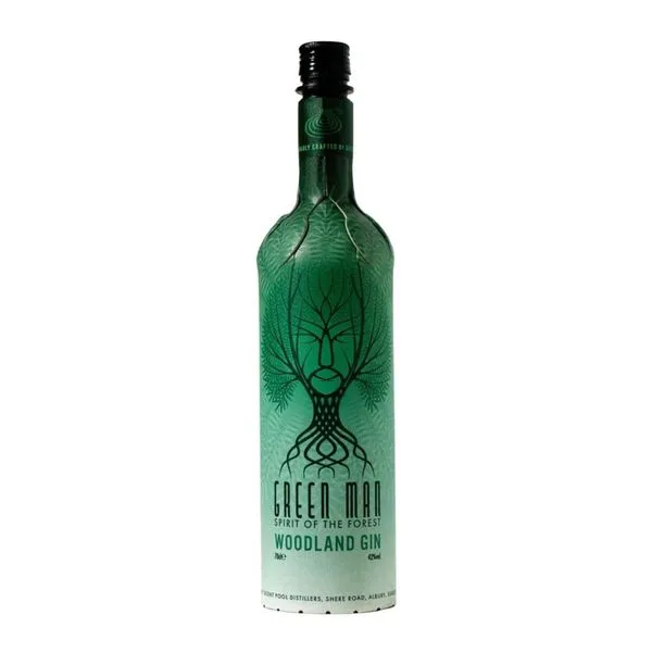 Silent Pool Green Man Woodland Gin 70cl Suurbritannia