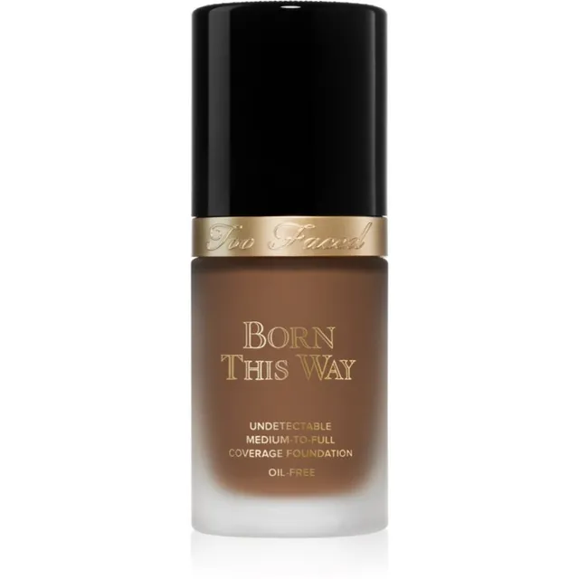Too Faced Born This Way Flawless Coverage Natural Finish Foundation Väga hea katvusega jumestuskreem loomuliku ilme andmiseks varjund Chai 30 ml