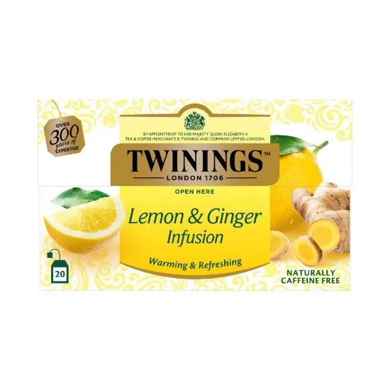 Twinings sidrunitee ingveriga 20x1,5g