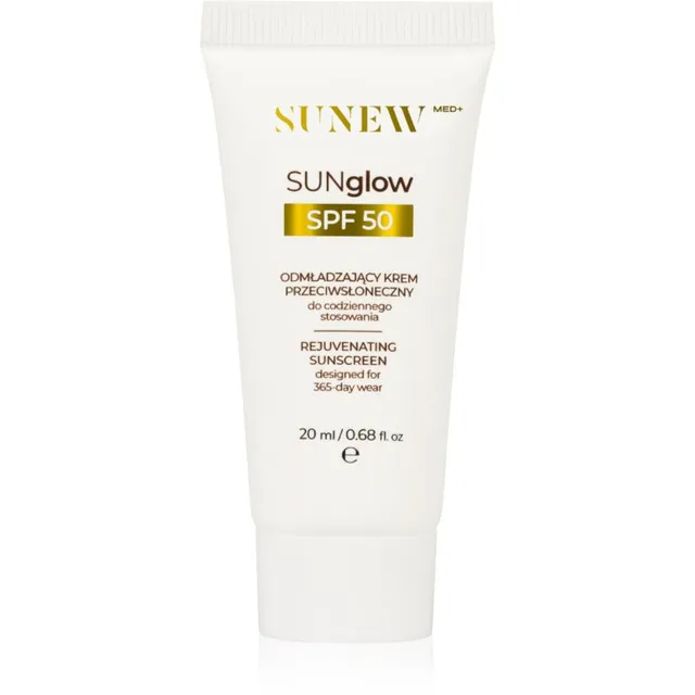 SUNEWMED+ SUNglow Anti-Aging Face Sunscreen SPF 50 Päikesekaitsekreem noorendava toimega SPF 50 20 ml