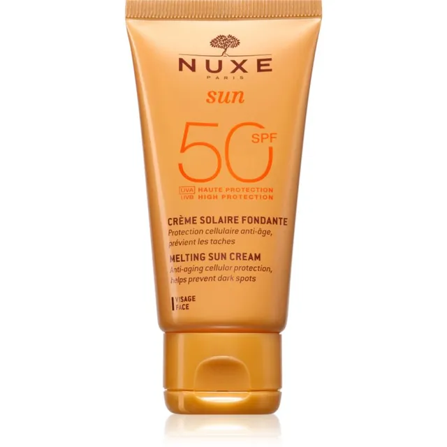 Nuxe Sun Melting Cream High Protection Päevituskreem näole SPF 50 50 ml