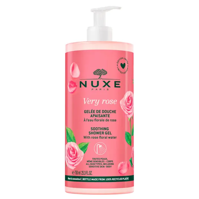 NUXE Very Rose Soothing Shower Gel 750ml